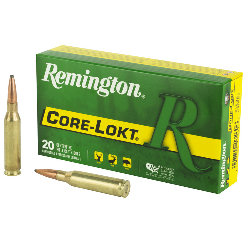 Remington Core-Lokt | 260 Remington | 140Gr | Pointed Soft Point | 20 Rds/bx | Rifle Ammo