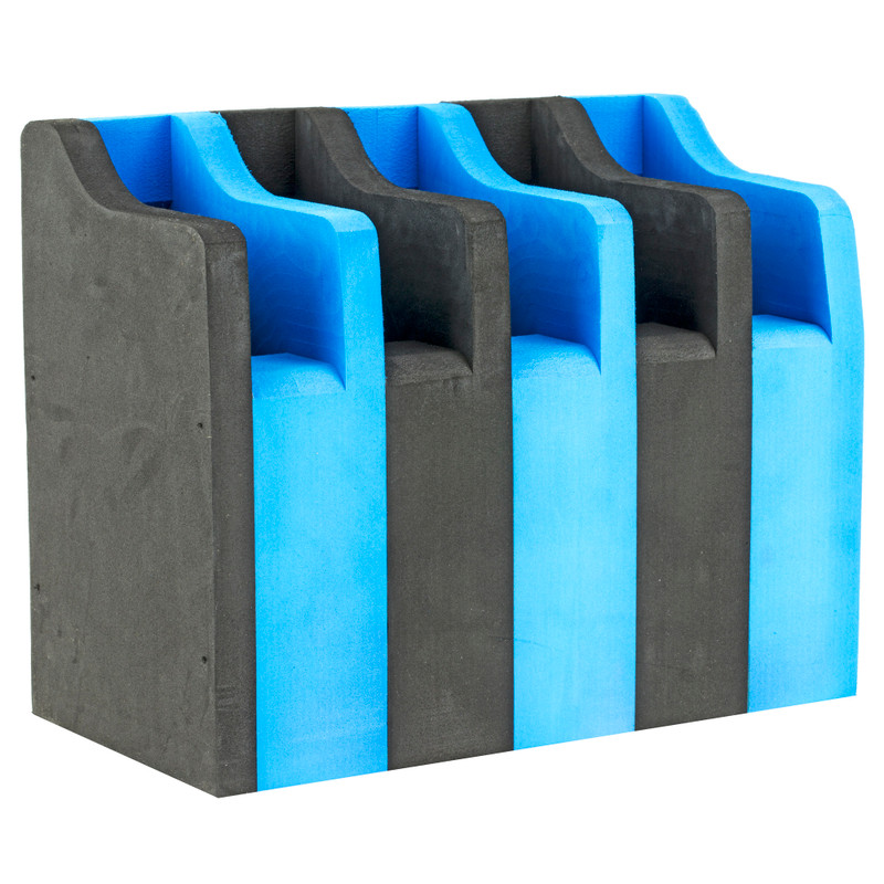 Foam Pistol Cradle| Blue Foam| Holds Up To 5 Pistols