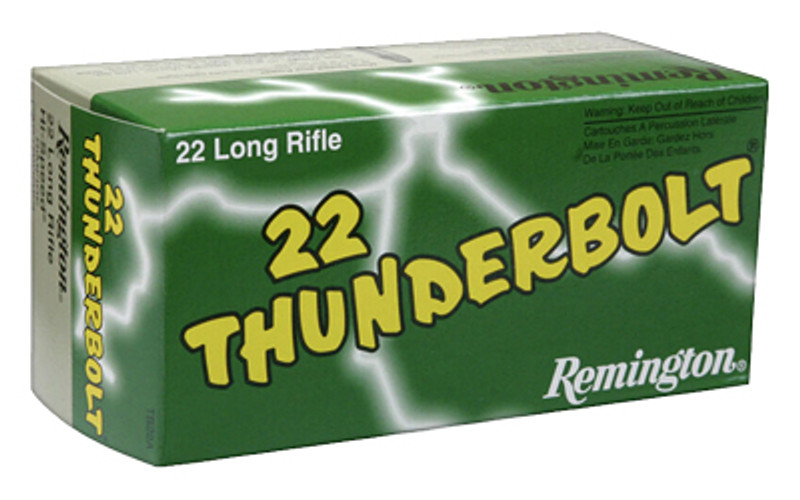 Thunderbolt | 22 LR | 40Gr | Round Nose | 50 Rds/bx | Rimfire Ammo
