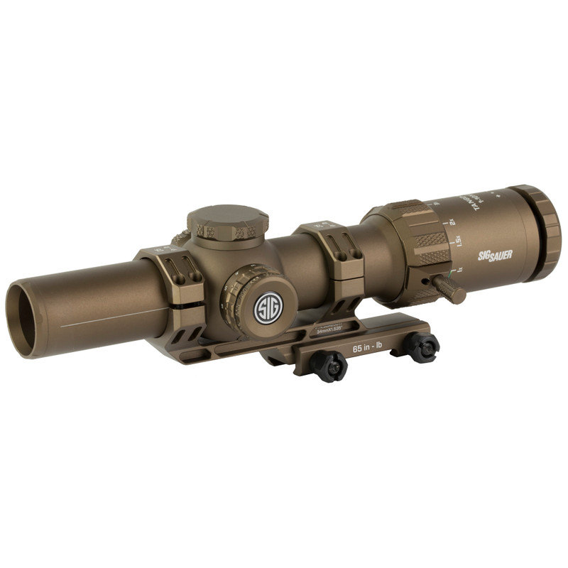 Sig Sauer Tango6 MSR 1-10x28mm Rifle Scope with MSR-BDC10 Reticle, Coyote Brown - Rifle Scope