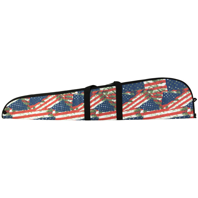 Patriot Series| Rifle Case| Fits Most Rifles Up to 46"| Polyester| Multicolor Flag Print