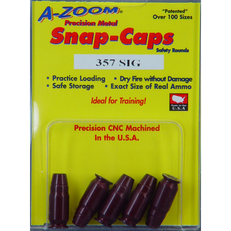 Snap Caps| 357 Sig| 5 Pack