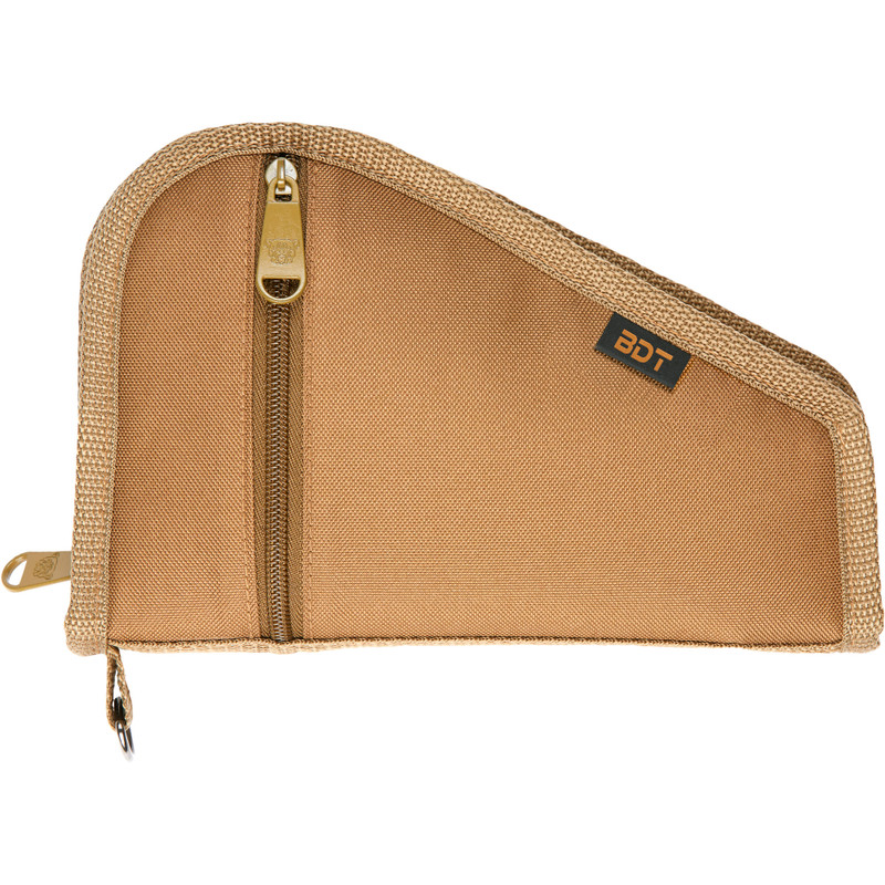 Deluxe Pistol Case w/ Pocket and Sleeve| Tan| 9"x6"