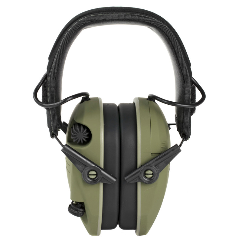 Razor| Electronic Earmuff| OD Green| 1 Pair| (2) Morale Patches Included