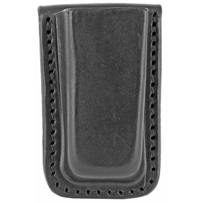 MC5 Single Mag Carrier| Fits Glock 9/40 Magazines| Black Leather| Ambidextrous