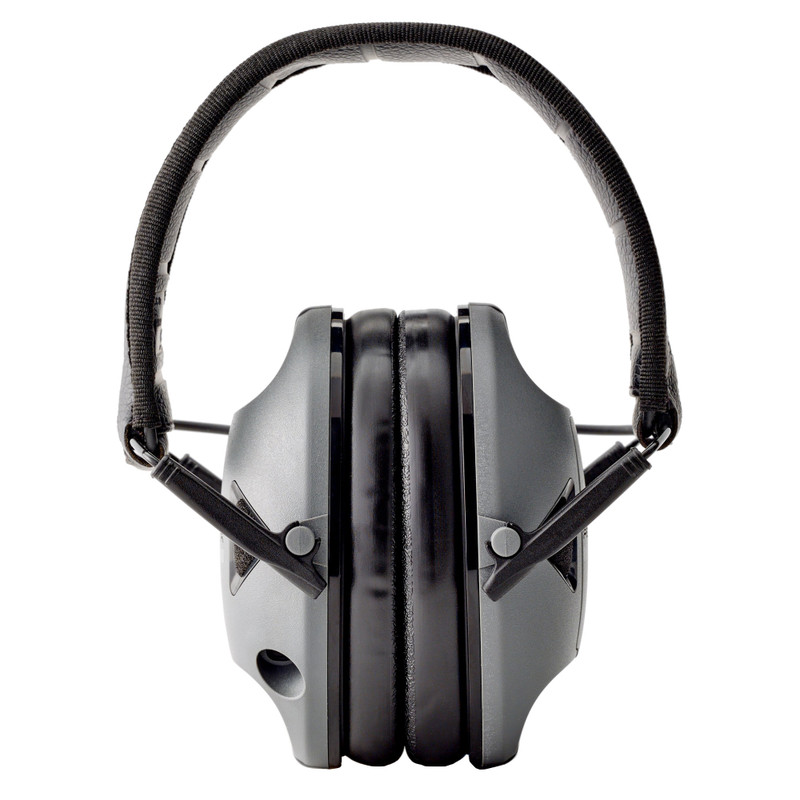 Buy Range Guard Electronic Hearing Protector| Gray| NRR 21| Folding at the best prices only on utfirearms.com