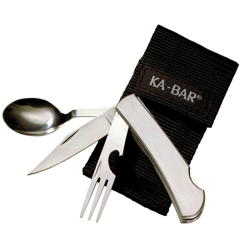 Buy KA-BAR Hobo Fork/Knife/Spoon Stainless Steel Box at the best prices only on utfirearms.com