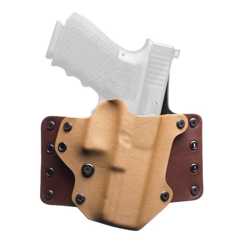 Leather Wing OWB | Belt Holster | Fits: Fits Glock 19/23/32 | Leather, Kydex - 22451