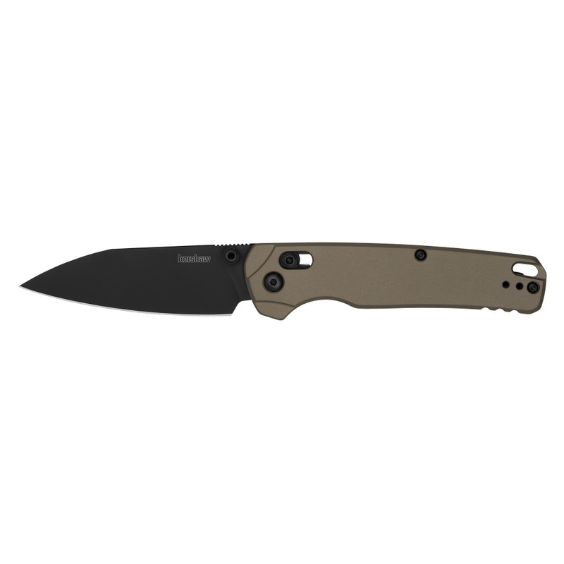 Kershaw Bel Air XL 3.4in Blade CPM M4 Folding Knife Flat Dark Earth Handle