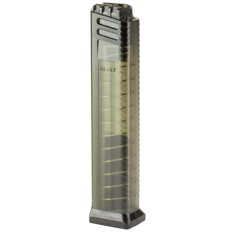 Grand Power SP45A3 .45 ACP 10rd Pistol Magazine - Translucent Clear - Image 2