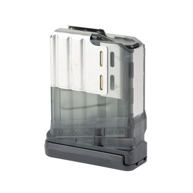 Lancer Systems L7AWM GEN 2 AR-10 .308 Win/6.5 CM 10rd Rifle Magazine - Translucent Smoke - Image 2