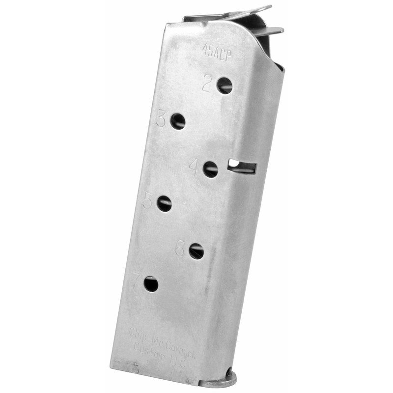CMC Products Match Grade 1911 .45 ACP 7rd Pistol Magazine - Silver - Image 2