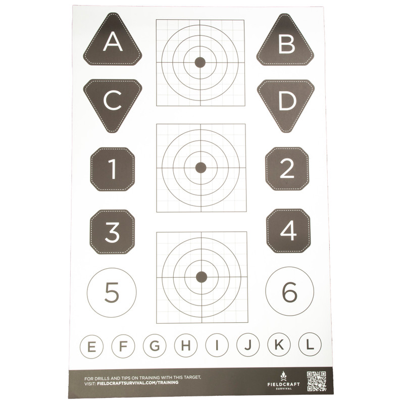 Action Target Fieldcraft Survival Double Sided Training Target - Image 2