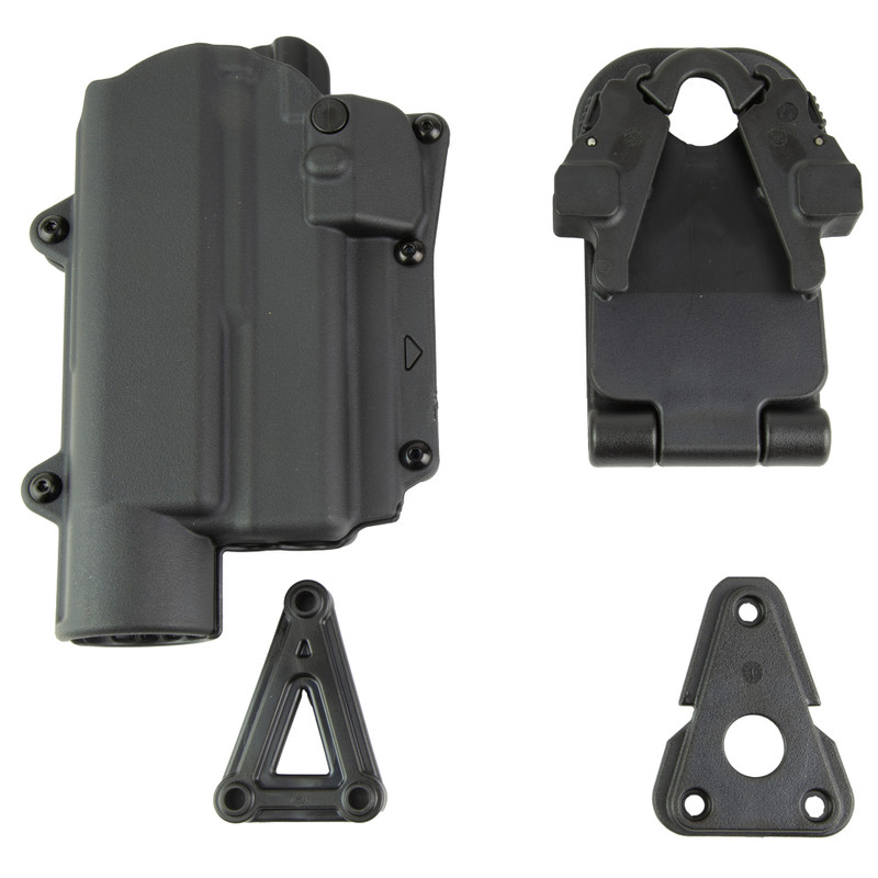 Rapid Force Black Duty Holster for Glock 19 with Light L2 Lg Lght