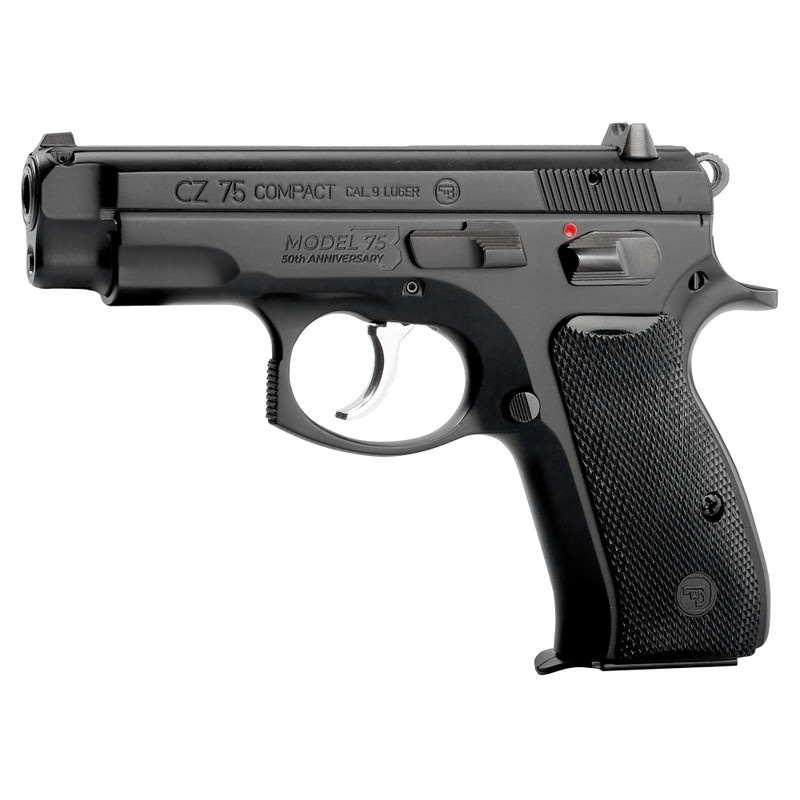 CZ 75 Compact 9mm 3.75in 10rd Semi-Auto Pistol