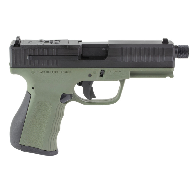 FMK Firearms Gen 3 9mm 4.5in 14rd Semi-Auto Pistol OD Green - Image 2