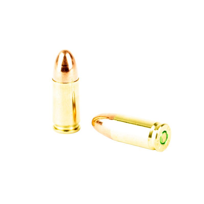 Belom 9mm 124gr Full Metal Jacket Handgun Ammo - 50rd Box - Image 4