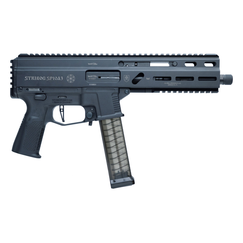 Grand Power Stribog 10mm 8in 20rd Semi-Auto Pistol Black - Image 2