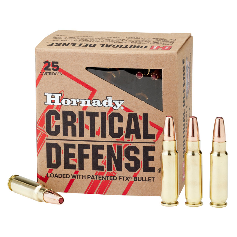 Hornady Critical Defense 5.7x28MM 40gr FlexTip Handgun Ammo - 25rd Box