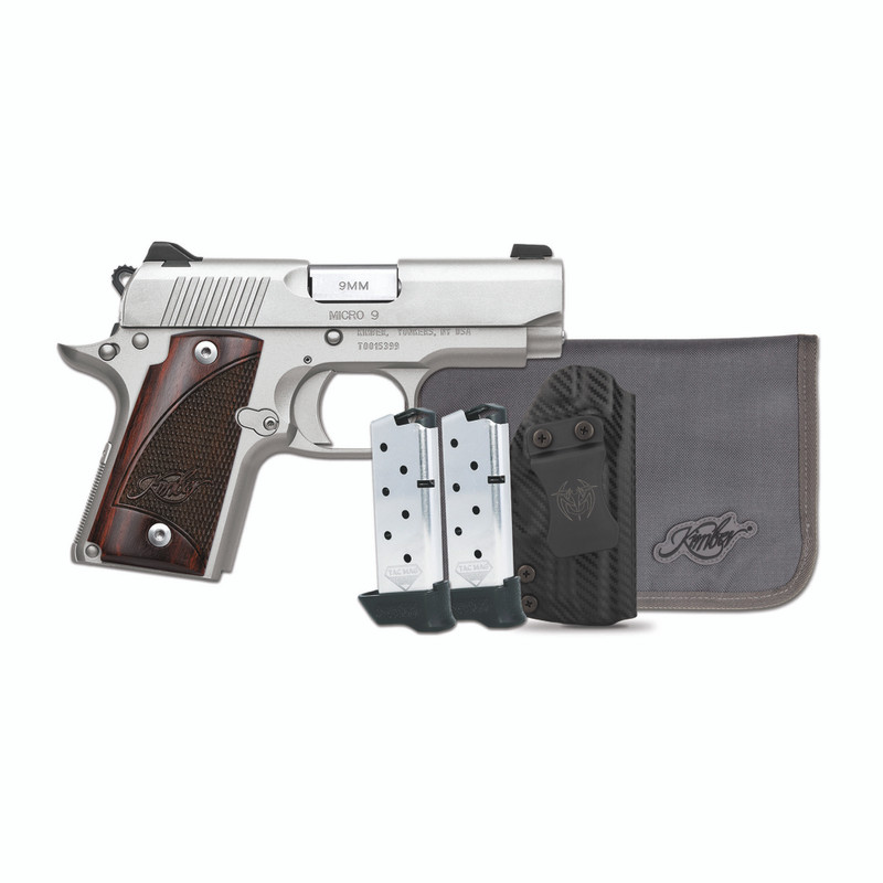 Kimber America Micro 9 9mm 3.15in 7rd 1911 Pistol Sts/rswd