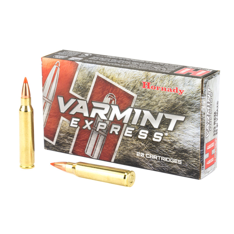 Buy Varmint Express | 223 Remington Cal | 55 Grain | V-Max | Rifle Ammo at the best prices only on utfirearms.com