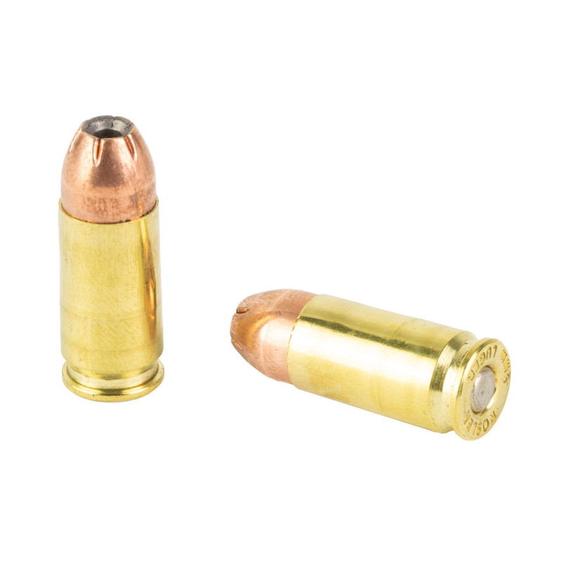 NOSLER Assured Stopping Power 9mm 115gr Hollow Point Handgun Ammo - 20rd Box - Image 4