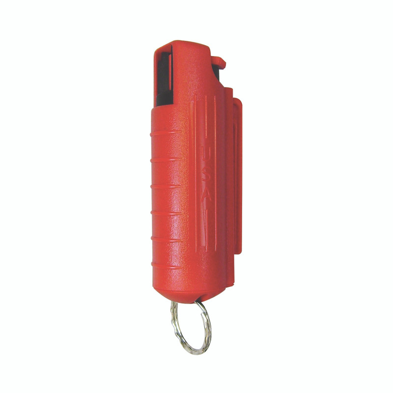 PS Products Blue Heat Pepper Spray Ppr 5oz Kychn Red
