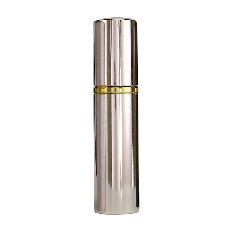 PS Products Lipstick Pepper Spray Silver Pepper Spray