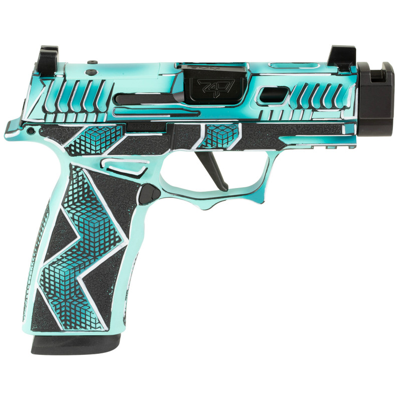 Sig Sauer P365X 9mm 3.1in 17rd Semi-Auto Pistol Komodo Blu/bk - Image 2