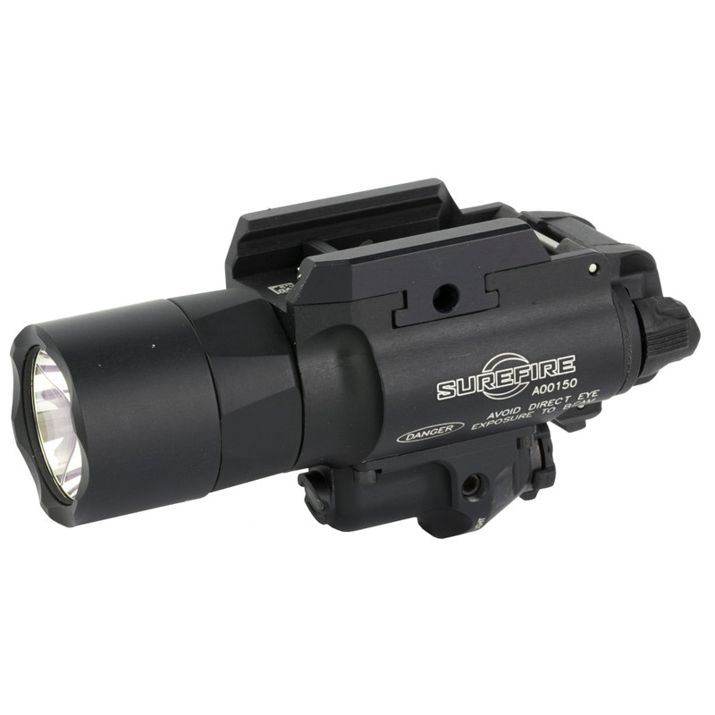 Surefire X400 Black Weaponlight w/Laser for Pistol and Picatinny Turbo Green