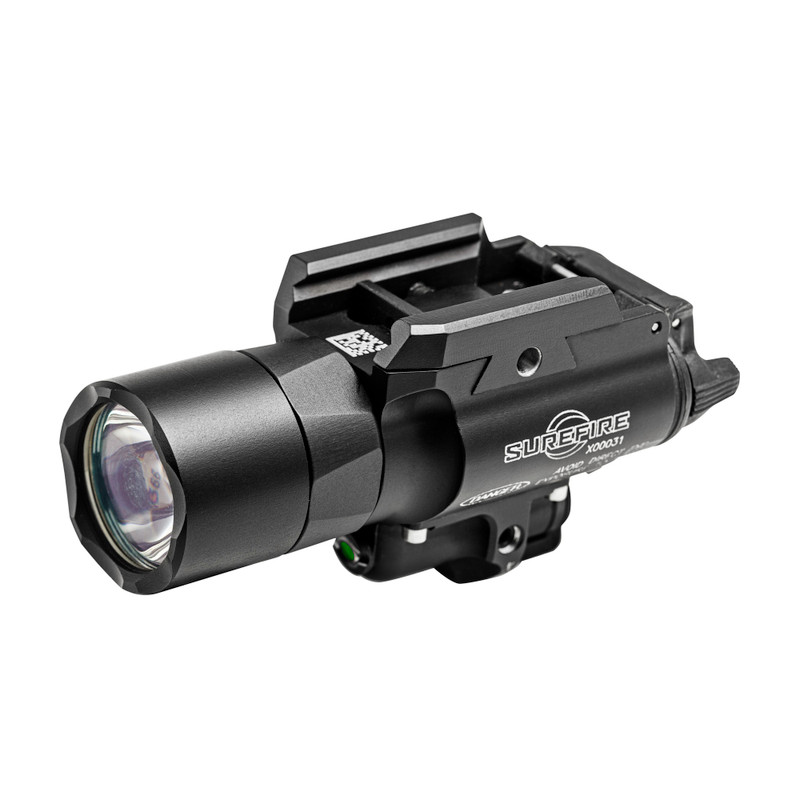 Surefire X400 Black Weaponlight w/Laser for Pistol and Picatinny X400u-a 1000lm W/lsr