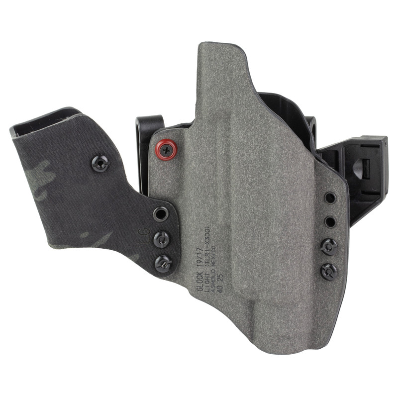 Safariland INCOG-X MultiCam Black Inside Waistband Holster for Glock 17/19 with Light - Image 2