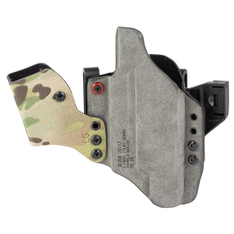 Safariland INCOG-X MultiCam Inside Waistband Holster for Glock 17/19 with Light 19/17 - Image 2