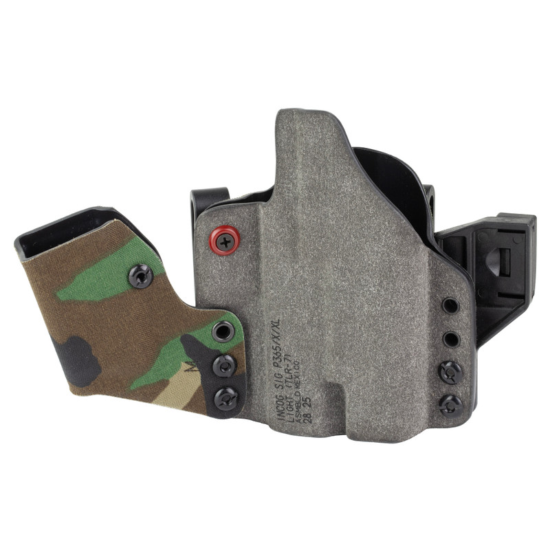 Safariland INCOG-X M81 Woodland Inside Waistband Holster for Sig P365 with Light - Image 2
