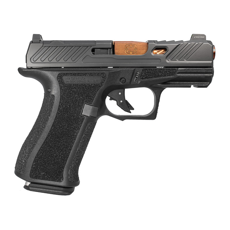 Shadow Systems CR920X 9mm 3.4in 15rd Semi-Auto Pistol Brz/blk 3d