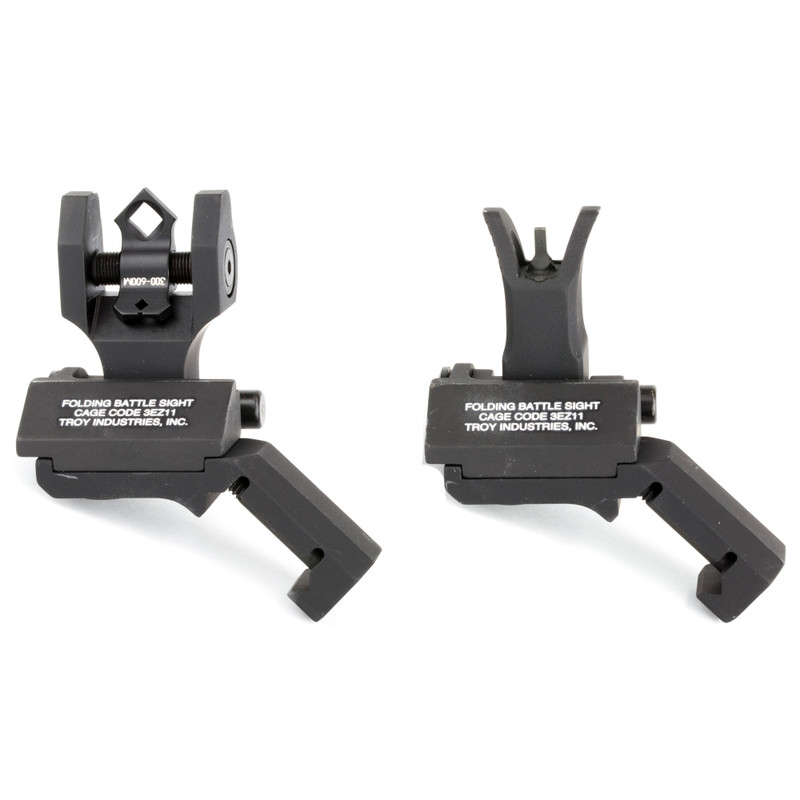 TROY Industries 45 Degree Sights for Picatinny M4 Black