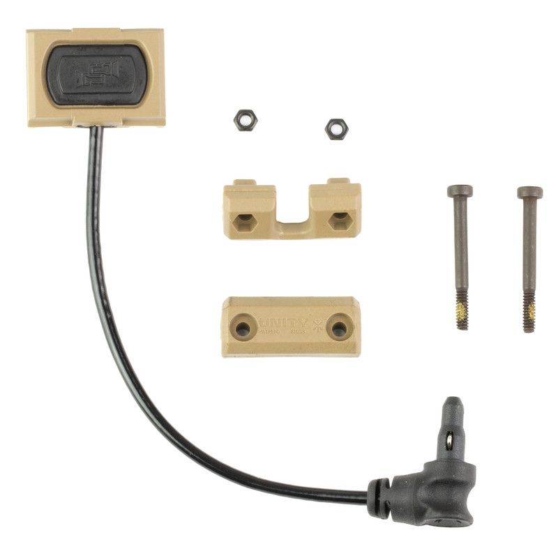 Unity Tactical ModButton Lite Flat Dark Earth Remote Switch for Crane Laser 4.5 in