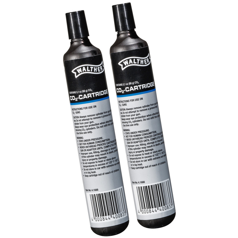 Umarex Umx Walther 88g Co2 Cylinder 2/pk