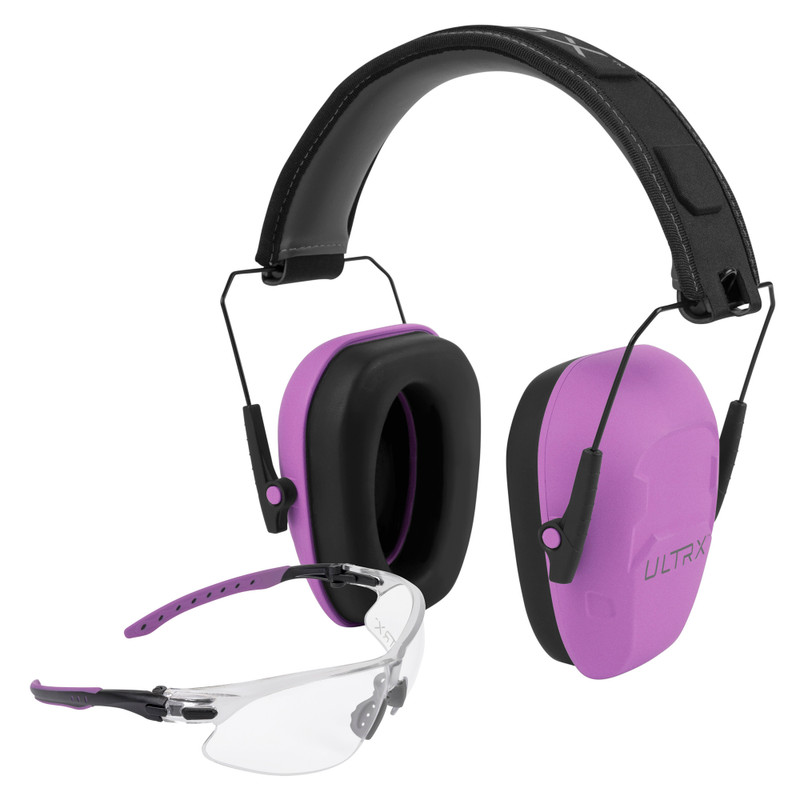 Allen Company ULTRX Plum Earmuff Combo