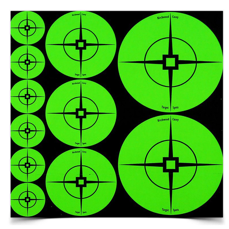 Birchwood Casey B/c Target Spots Green Assortment