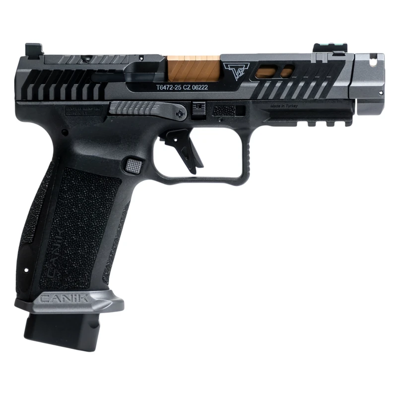 CANIK TTI Combat 9mm 4.6in 10rd Semi-Auto Pistol Smoke - Image 2