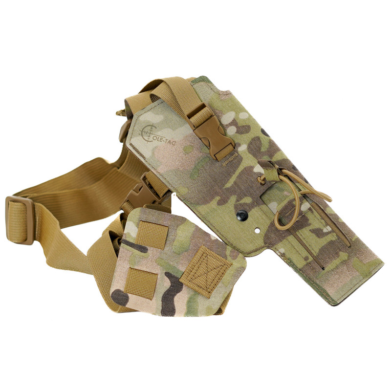 Cole-TAC Varmint Wrangler MultiCam Shoulder Holster for Ruger MK Series
