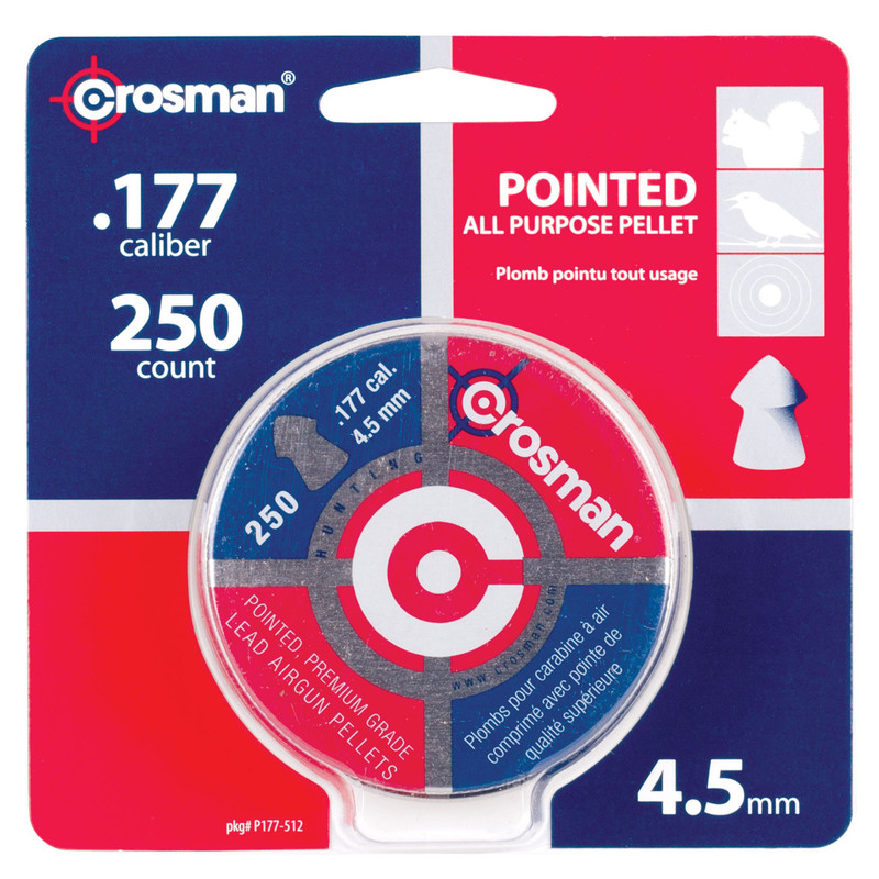 Crosman .177 Pointed Pellets 250/cd - Image 2