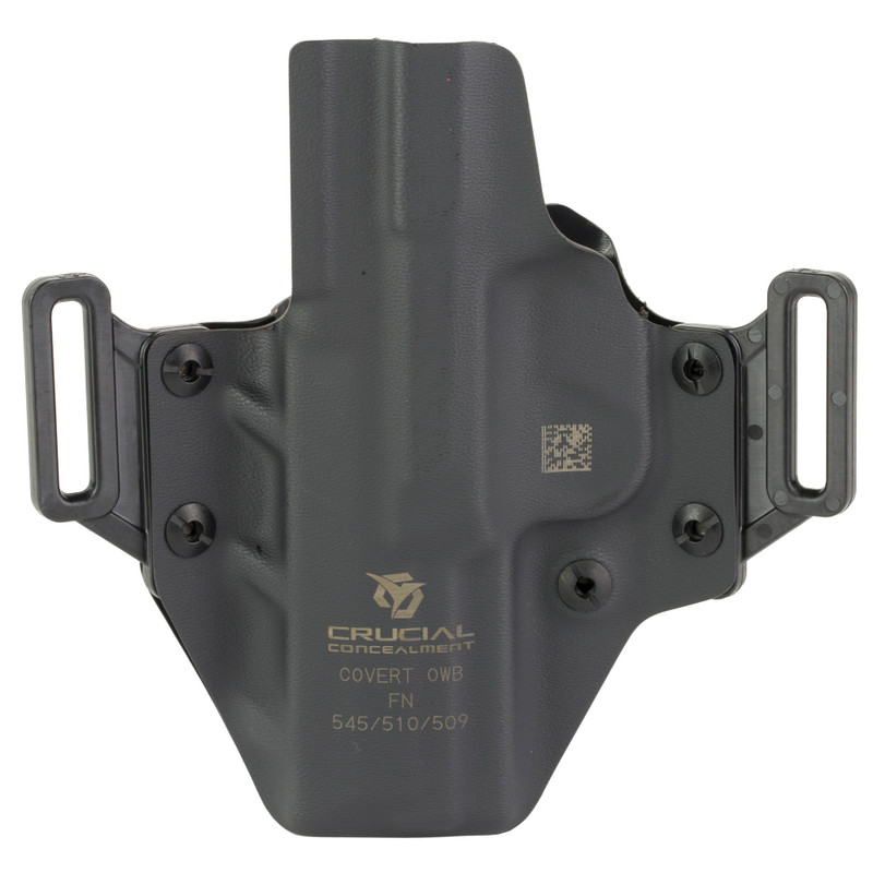 Crucial Concealment Covert Outside the Waistband Black Outside Waistband Holster for FN 509/510/545 - Image 2