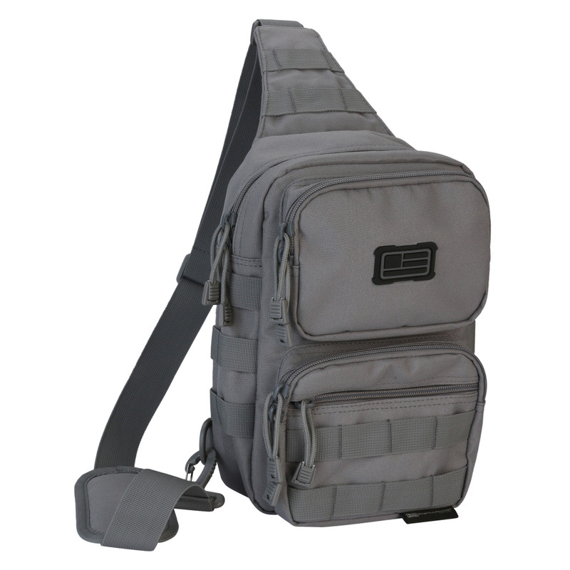 Evolution Outdoor Sling Pack Gray Shoulder Bag