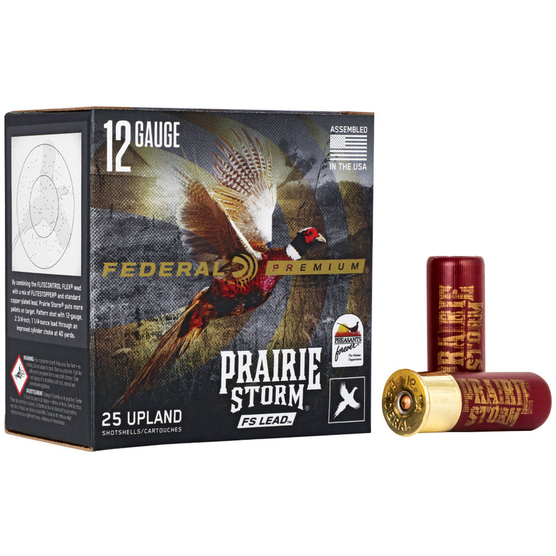 Federal Premium 12 Gauge 2.75 in #5 Shot Partition Shotgun Ammo - 25rd Box