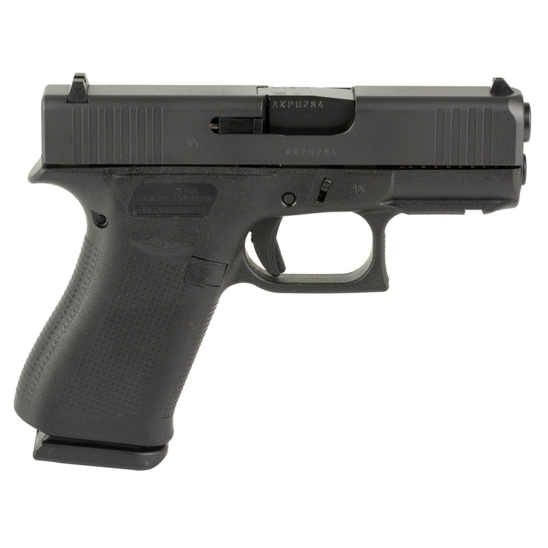 Glock 43X 9mm 3.41in 10rd Semi-Auto Pistol Black Front Rail - Image 2
