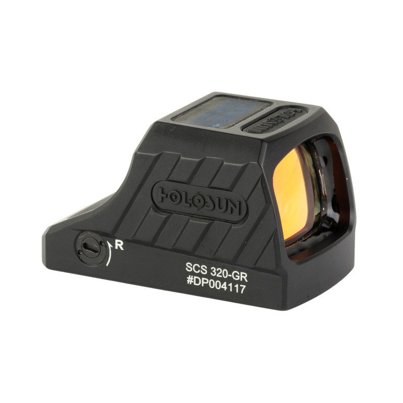 Holosun Technologies SCS 1x 2 MOA Red Dot Sight Green 320 Black - Image 2