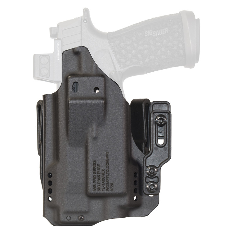 Mission First Tactical Pro Holster Black Inside Waistband Holster for Sig P365 Fuse with TLR7 - Image 2