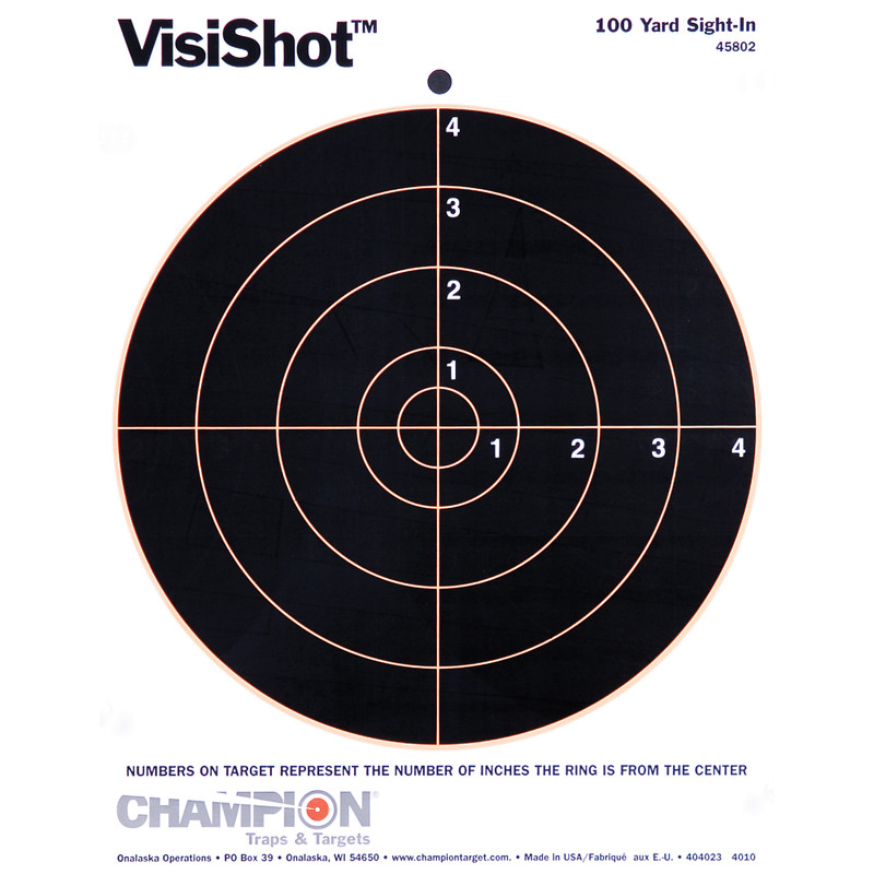 Champion Traps & Targets VisiShot Target